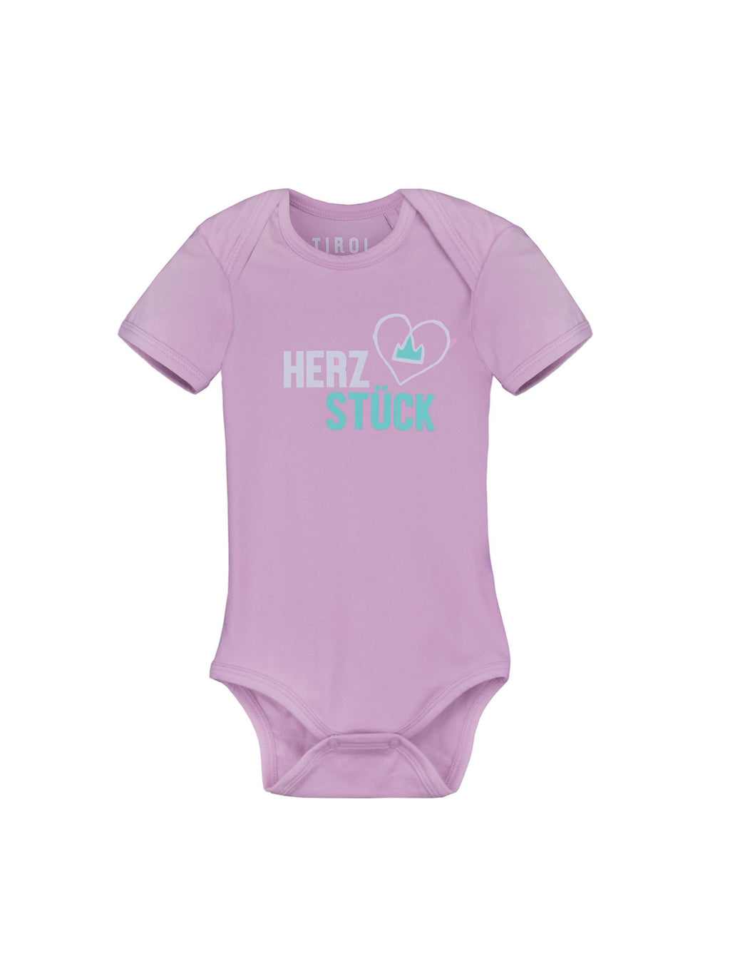 Baby Body Herzstück in der Farbe Flieder