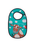 Baby-Lätzchen mit süßem Kuh-Motiv im Moments Tirol Shop