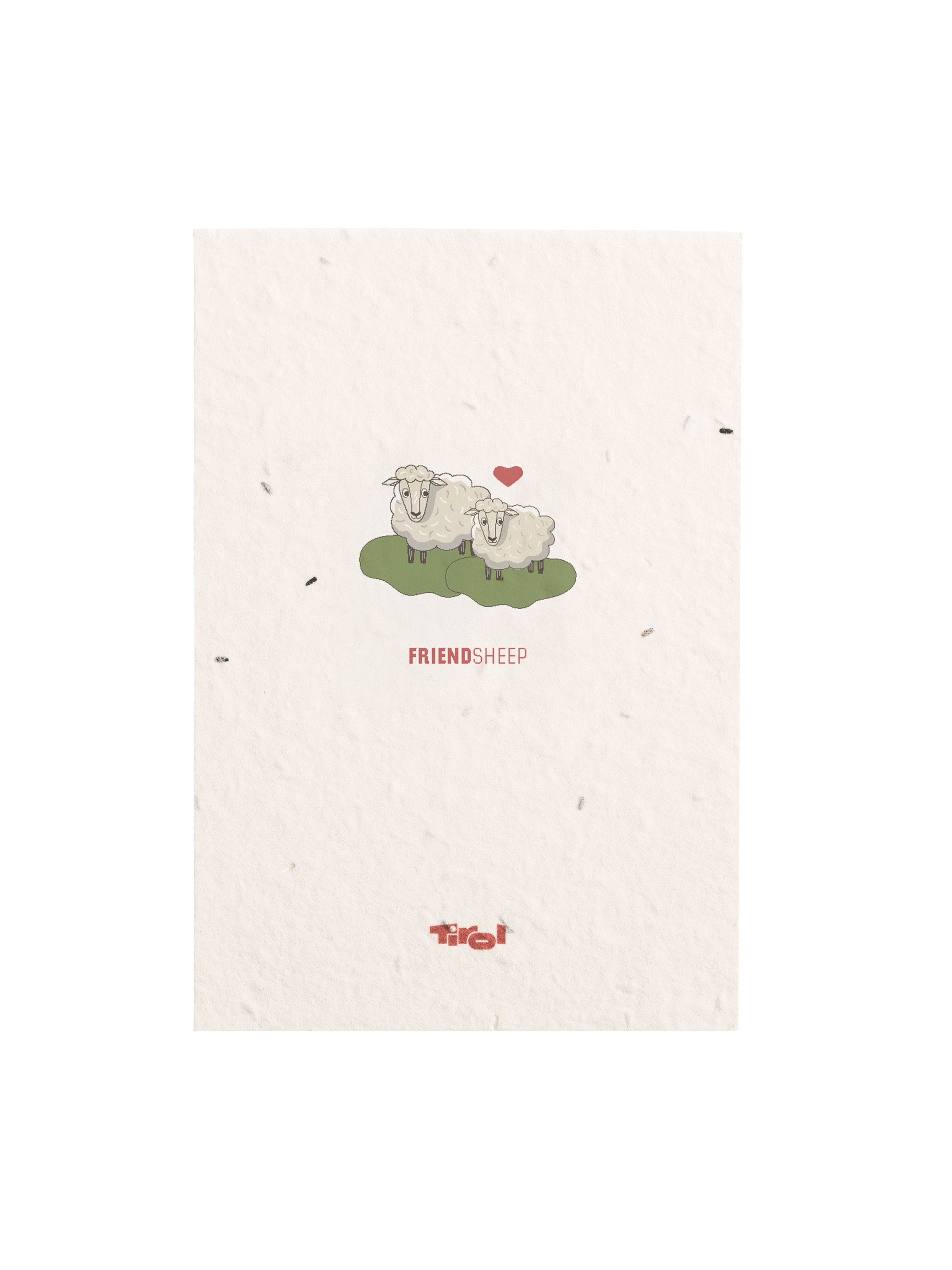 Blumenkarte "Friendsheep"