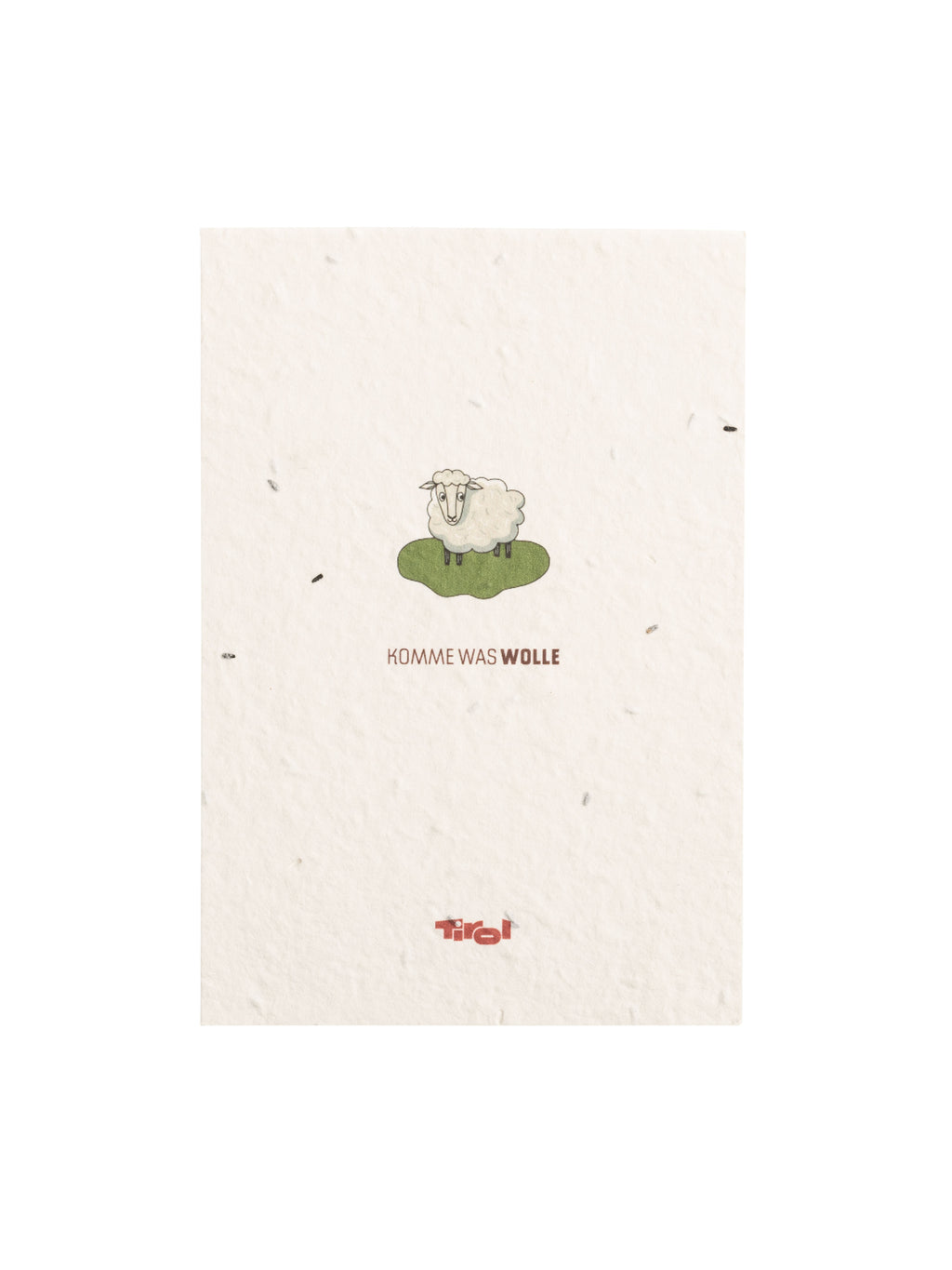 Blumenkarte "Komme was wolle"