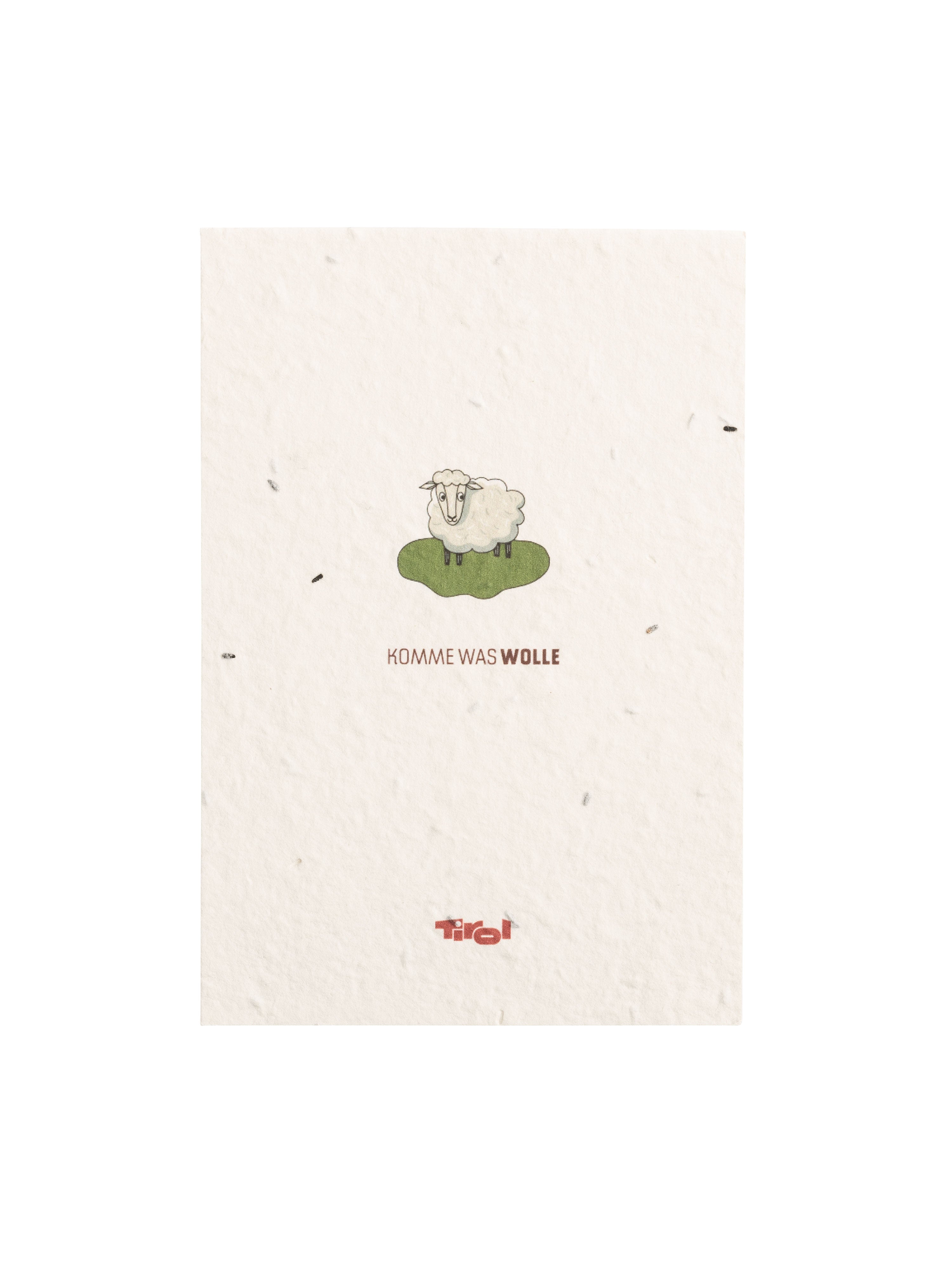 Blumenkarte "Komme was wolle"