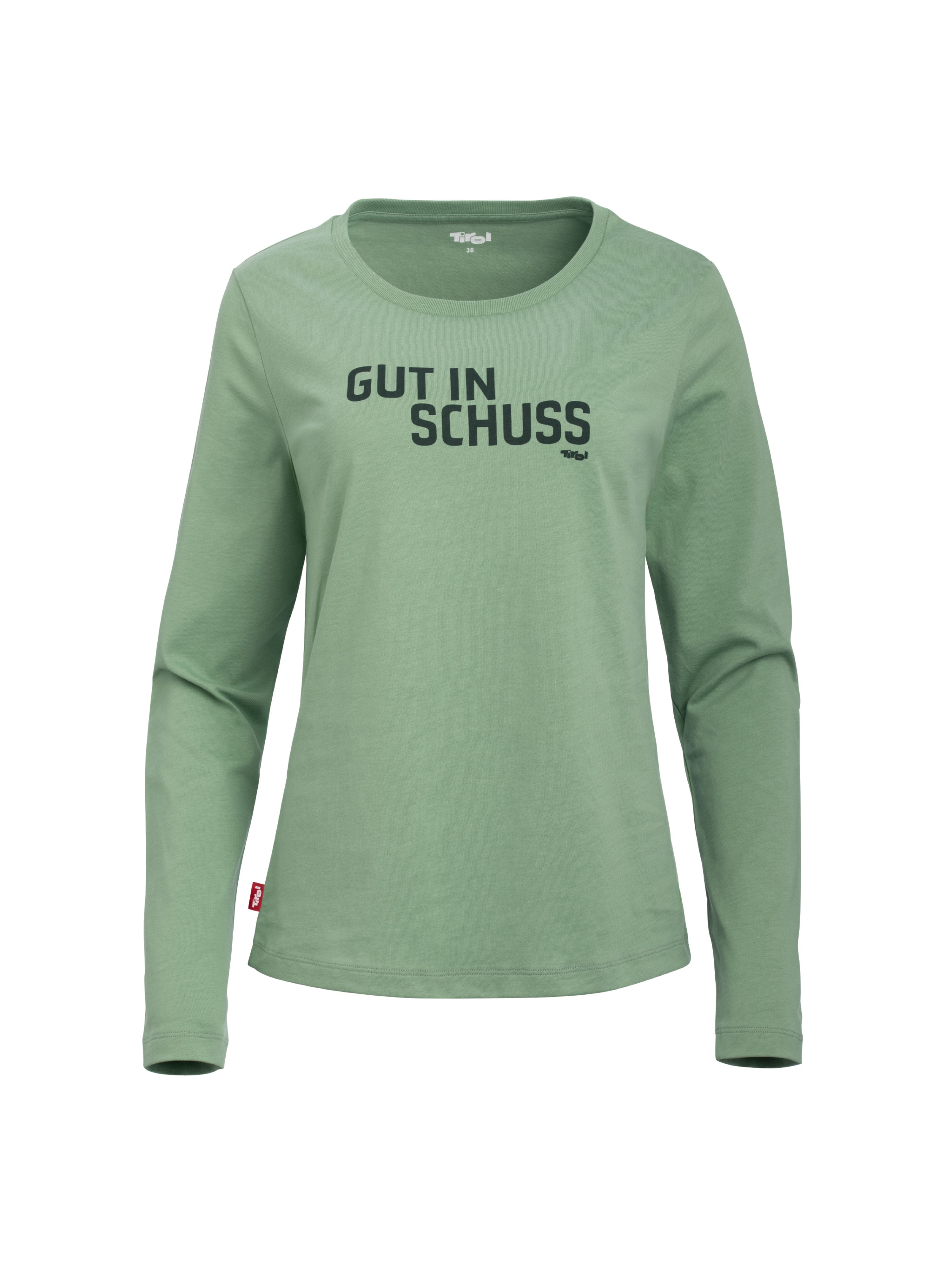 Damen Langarmshirt Gut in Schuss aus Bio Baumwolle