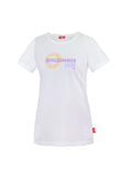 Damen T Shirt Bergsommerliebe in der Farbe Weis aus Bio Baumwolle