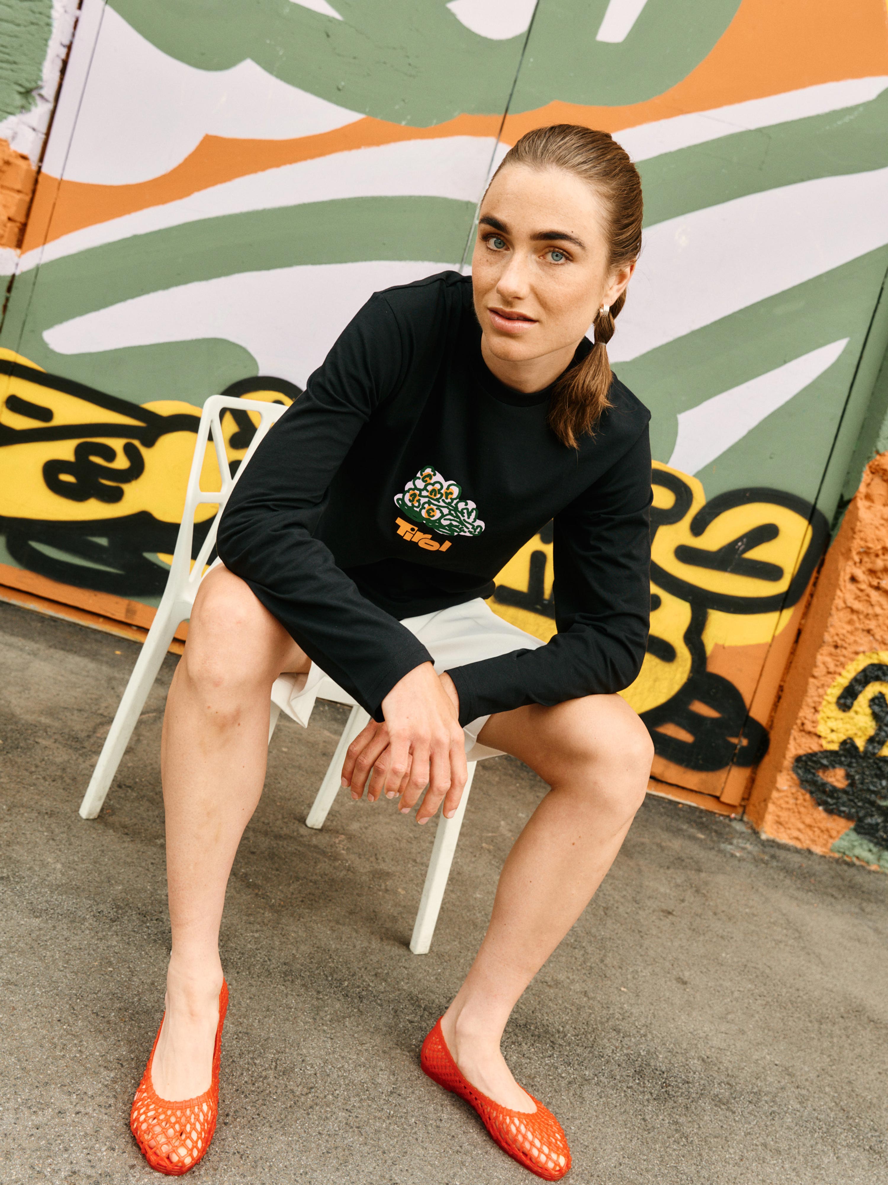 Longsleeve in Schwarz aus der HNRX Kollektion 2026