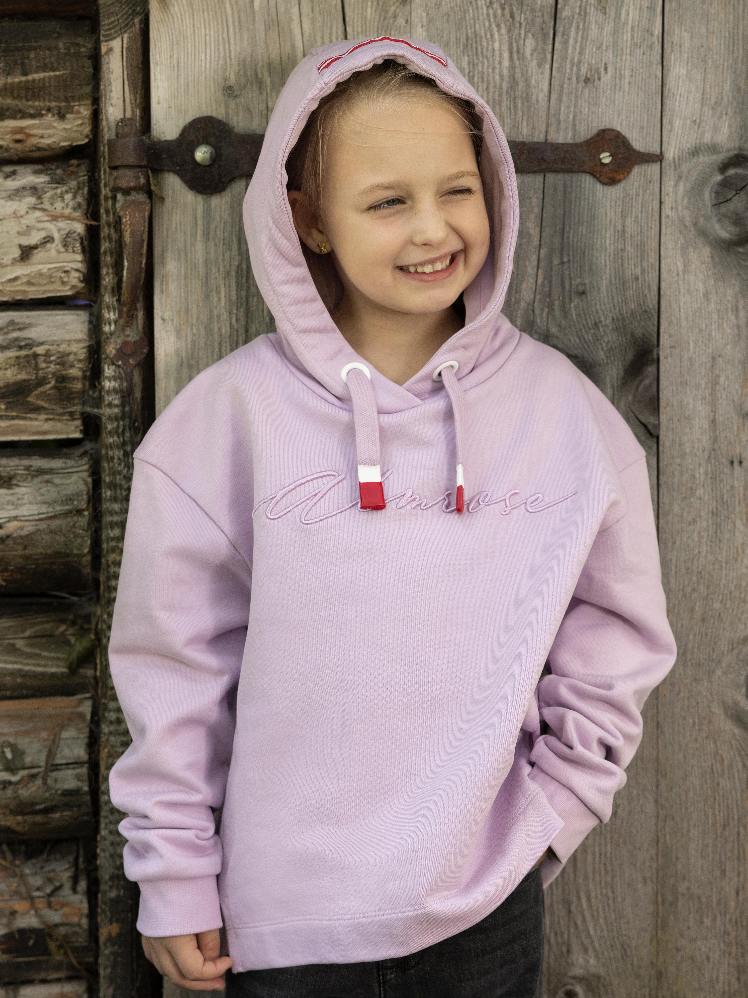 Kinder Hoodie "Almrose"