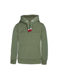 Kinder Hoodie "Bergwelt" in Zementgrau