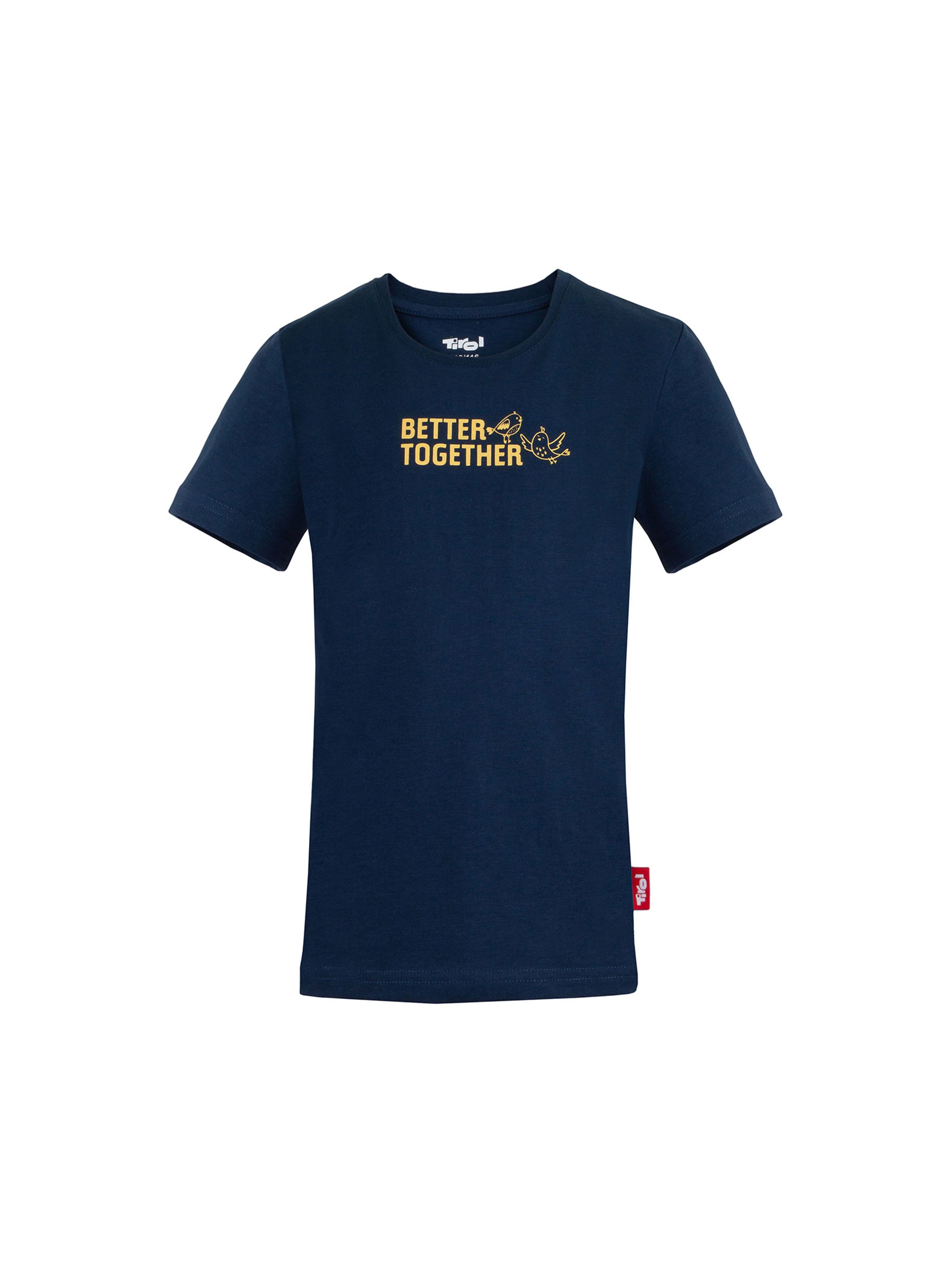Kinder T Shirt aus Bio Baumwolle in der Farbe dunkelblau