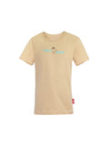Kinder T Shirt Frechdachs aus Bio Baumwolle in der Farbe Beige