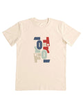 Kinder T-Shirt mit buntem Tirol Logo Print auf der Vorderseite
