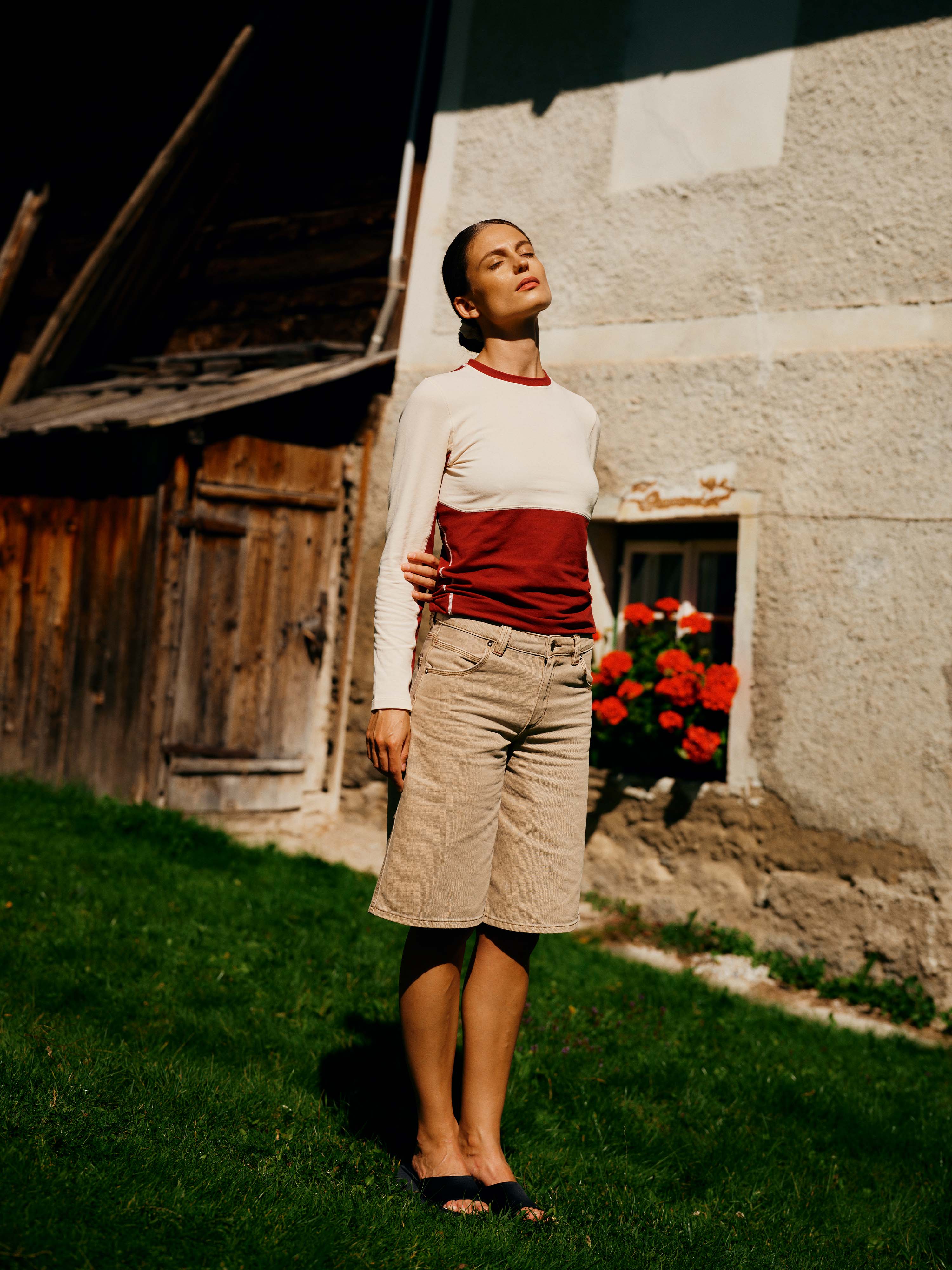 Longsleeve "Isabella" beige