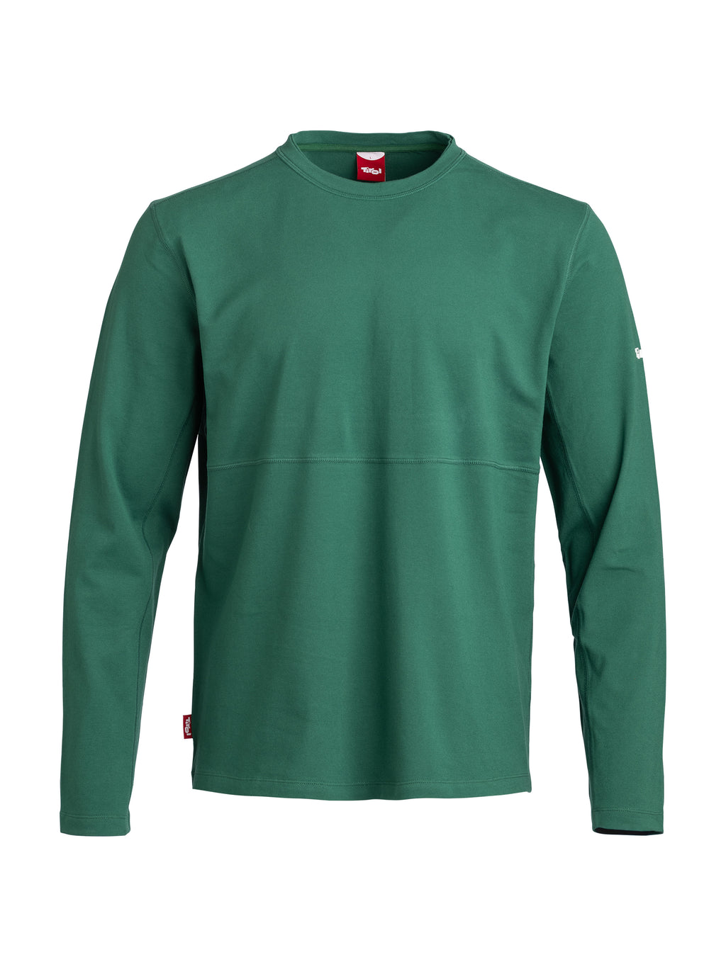 Longsleeve "Isidor" in der Farbe Grün mit optimaler Bewegungsfreiheit