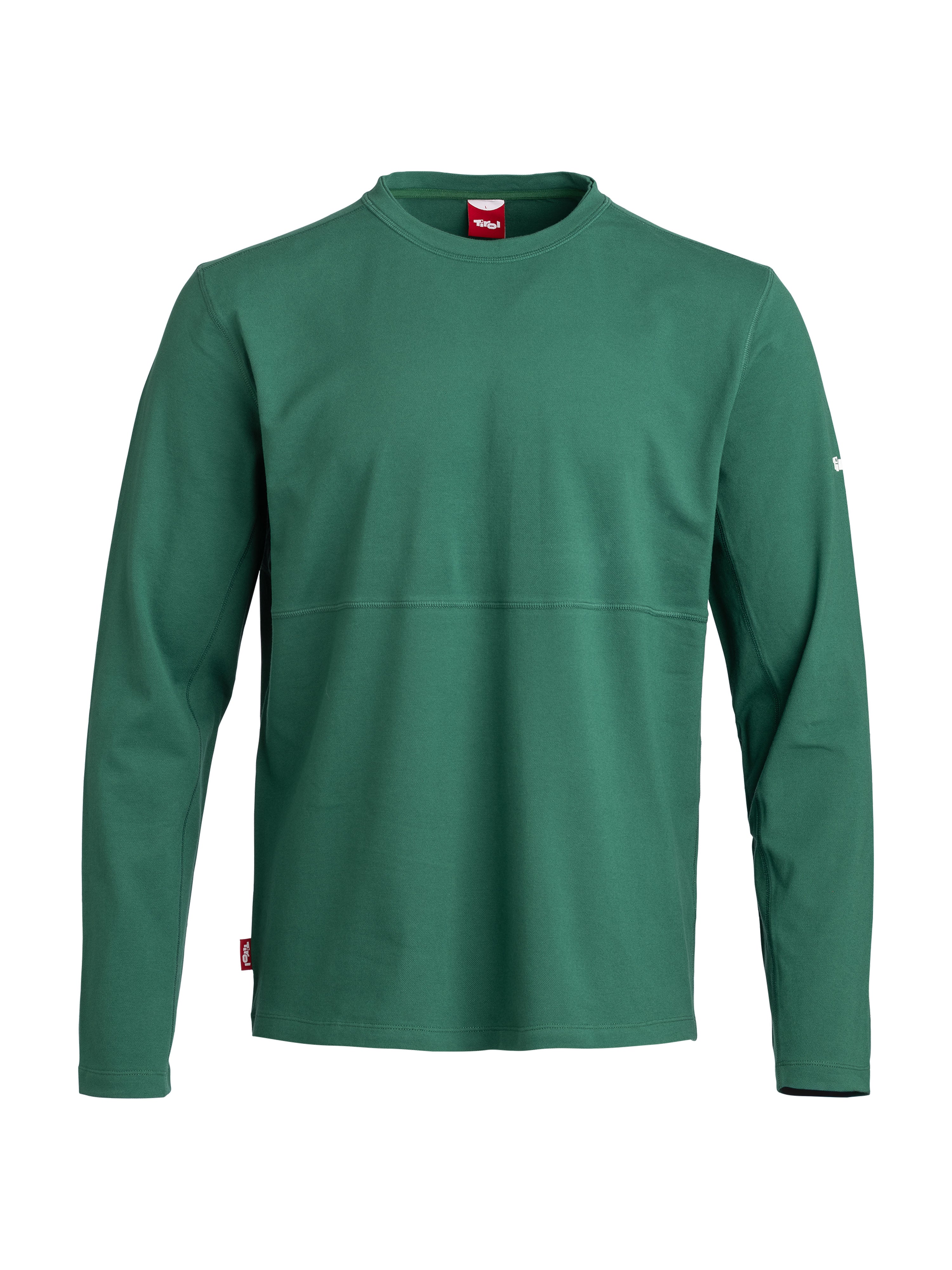 Longsleeve "Isidor" in der Farbe Grün mit optimaler Bewegungsfreiheit