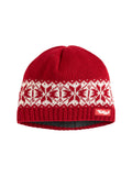 Tiroler Strickmütze "Star" in der Farbe Rot