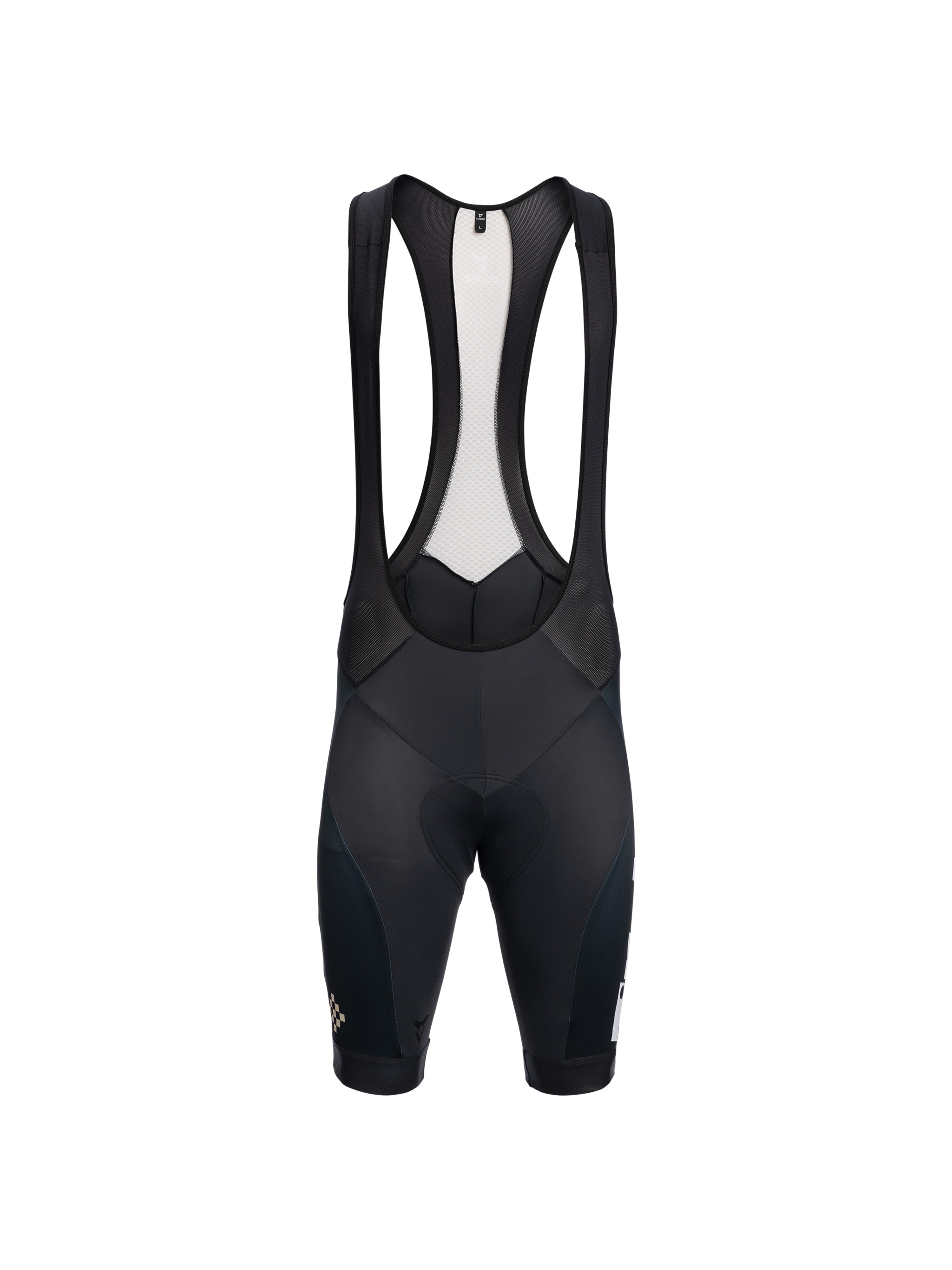 Trägerradhose "Kühtai" mit atmungsaktiven, komprimierenden Material für optimale Passform  