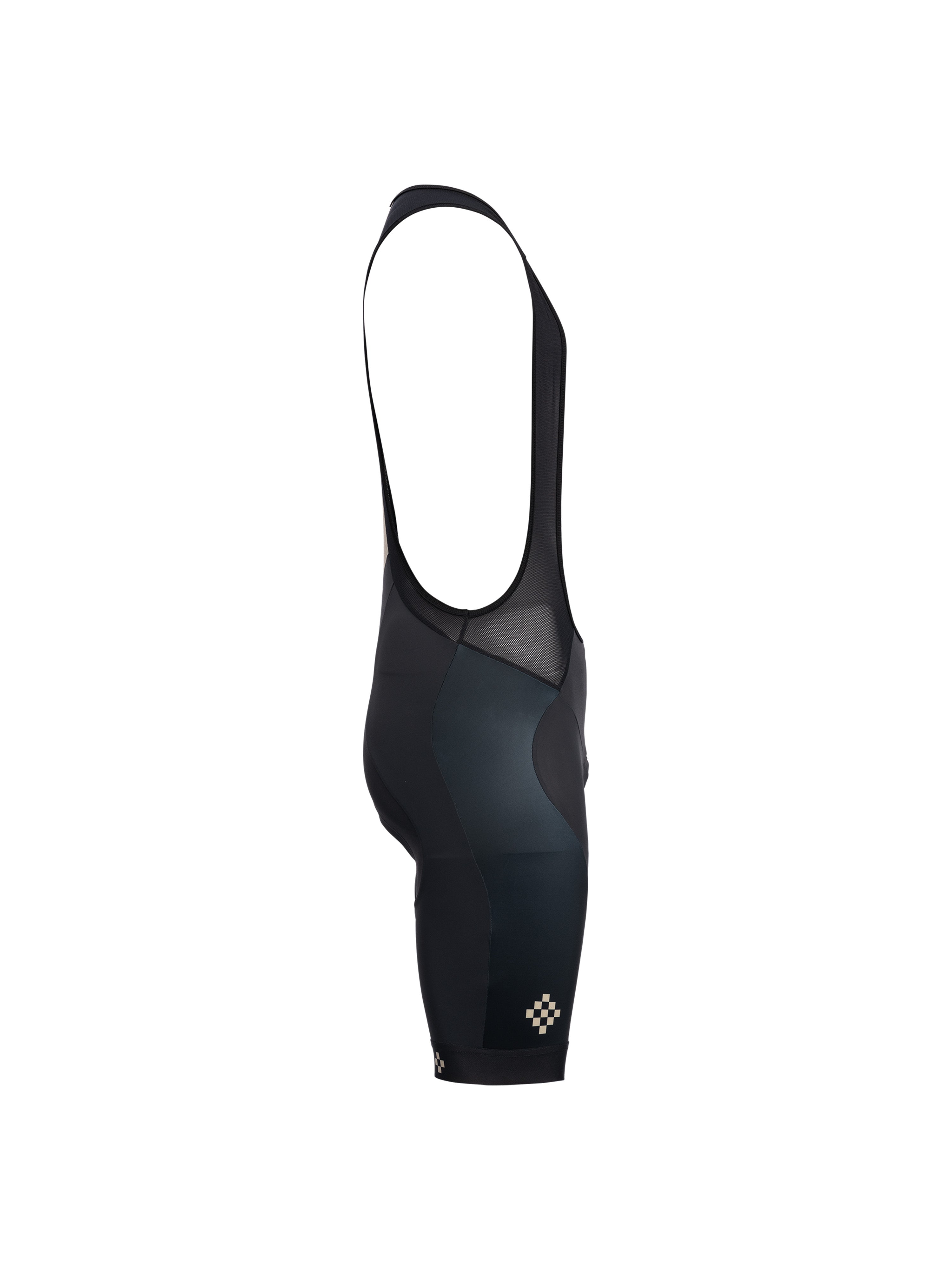 Trägerhose "Kühtai" in der Farbe Schwarz mit effizienten Feuchtigkeitstransport 