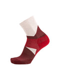 Socken "Christian" in Rot mit verstärkter Zehen- und Fersenpartie