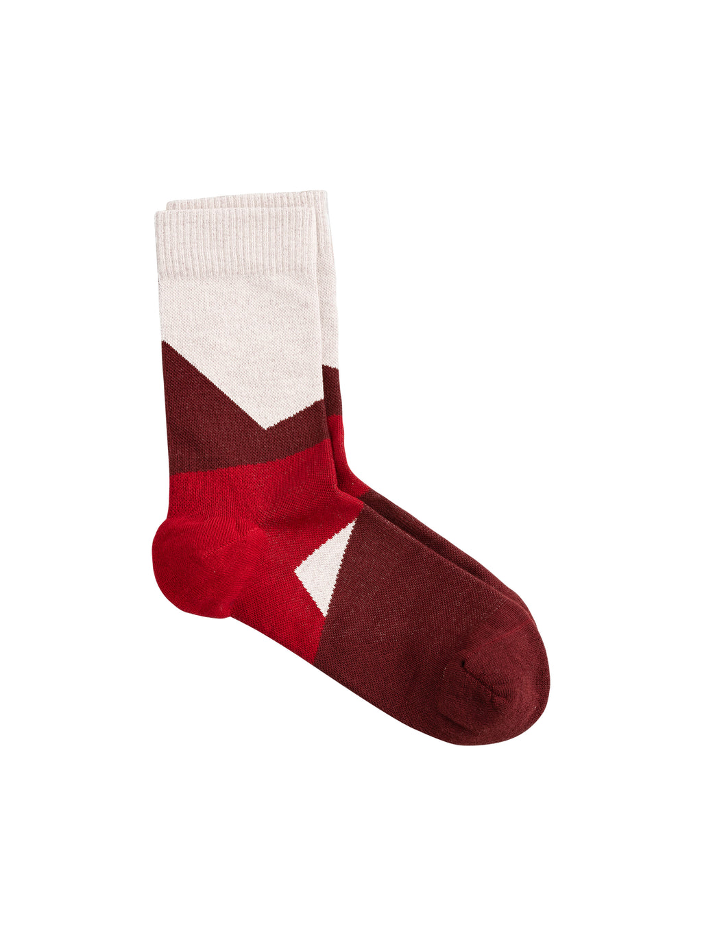 Socken "Christian" in der Farbe Rot
