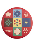Softtouch Magnet mit dem Motiv "Cross"