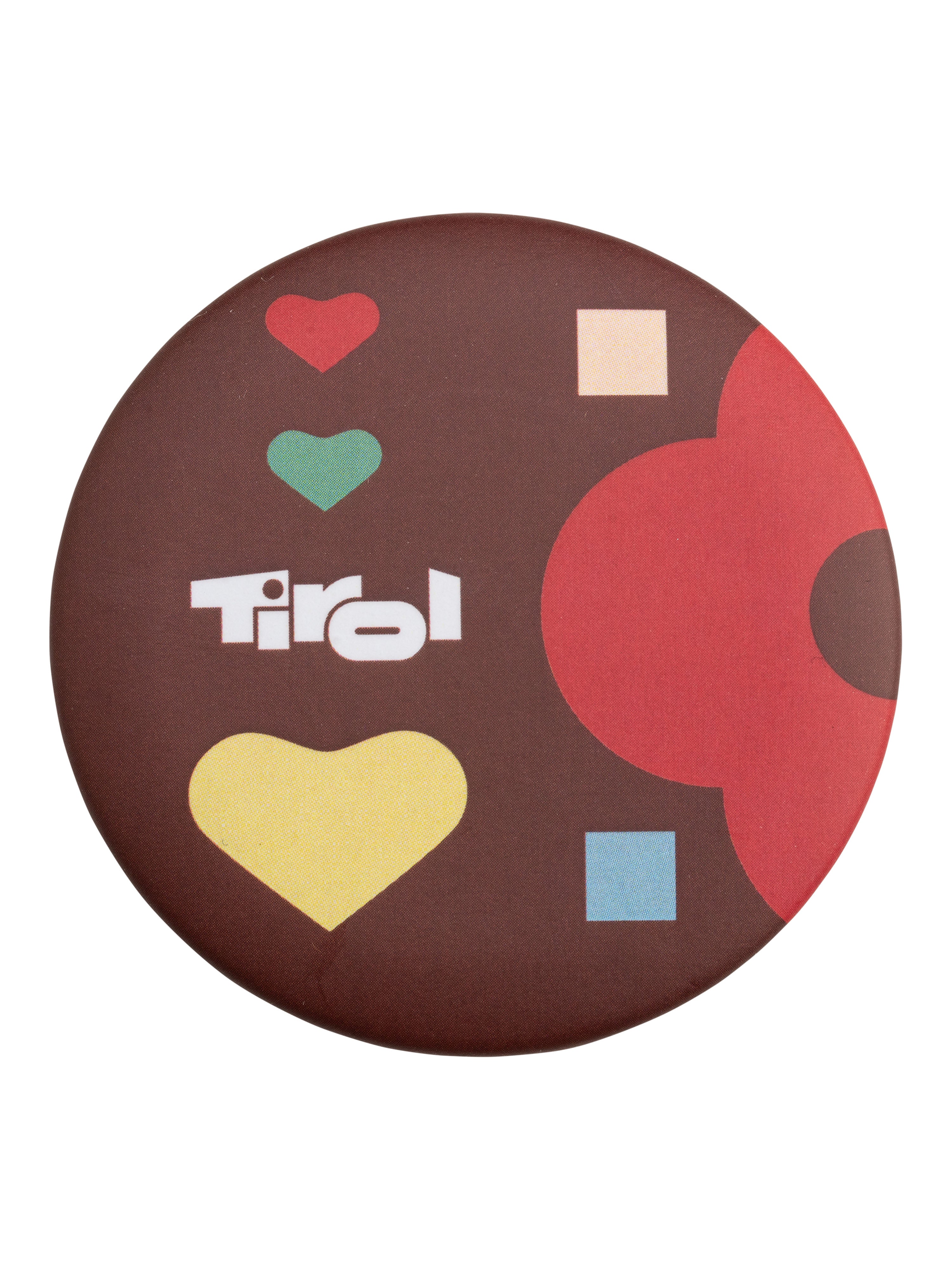 Softtouch Magnet mit dem Motiv "Hearts of Tirol"