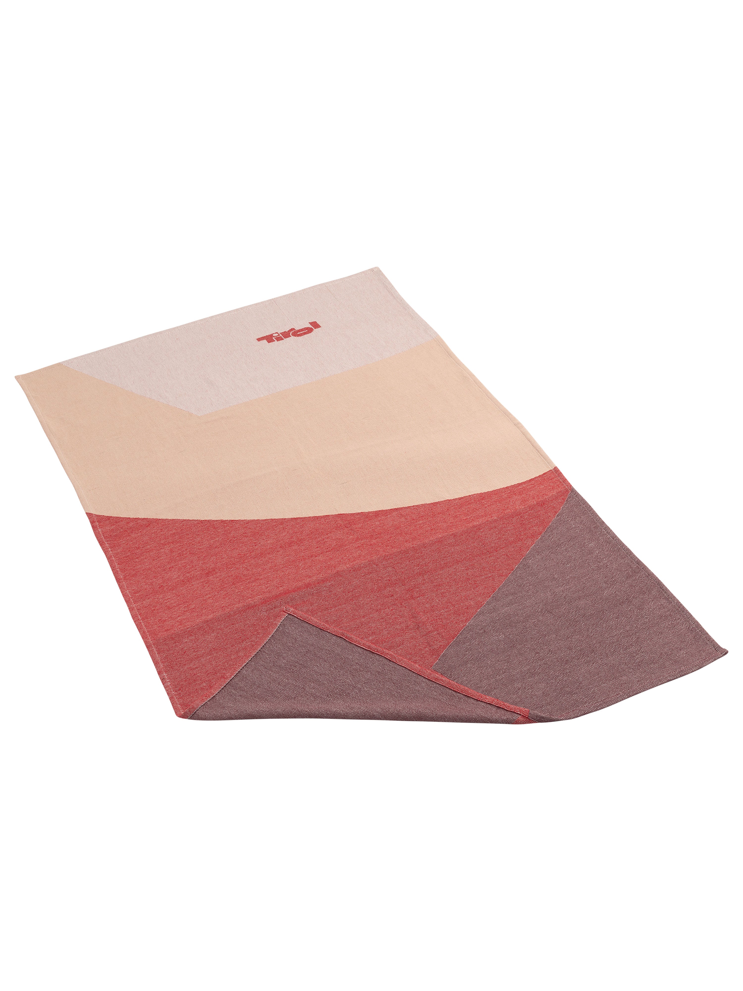 Strandtuch "Elenora" in Rot ist Leicht und Saugfähig