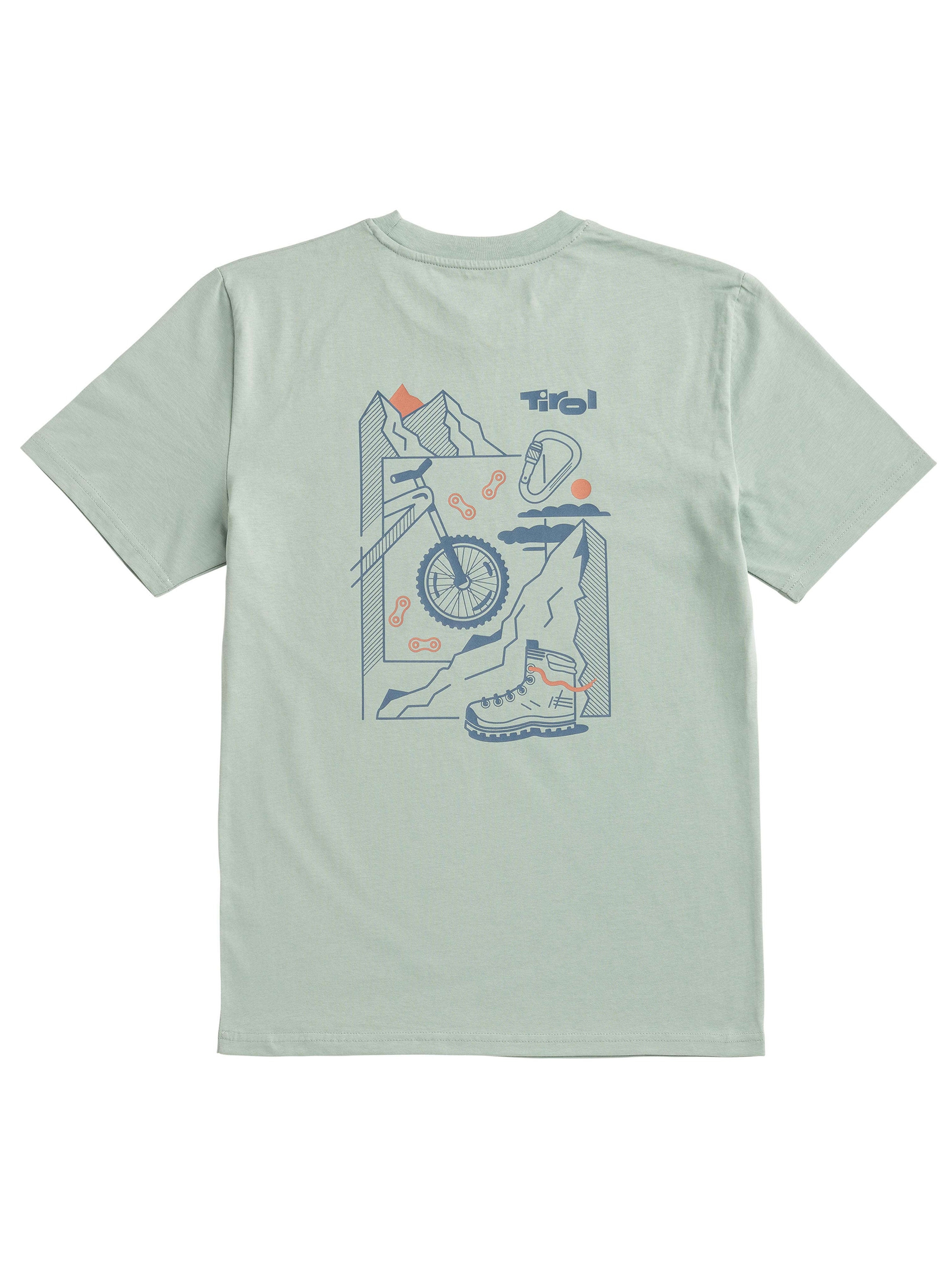 T-Shirt "Made for the Mountains" Rückseite