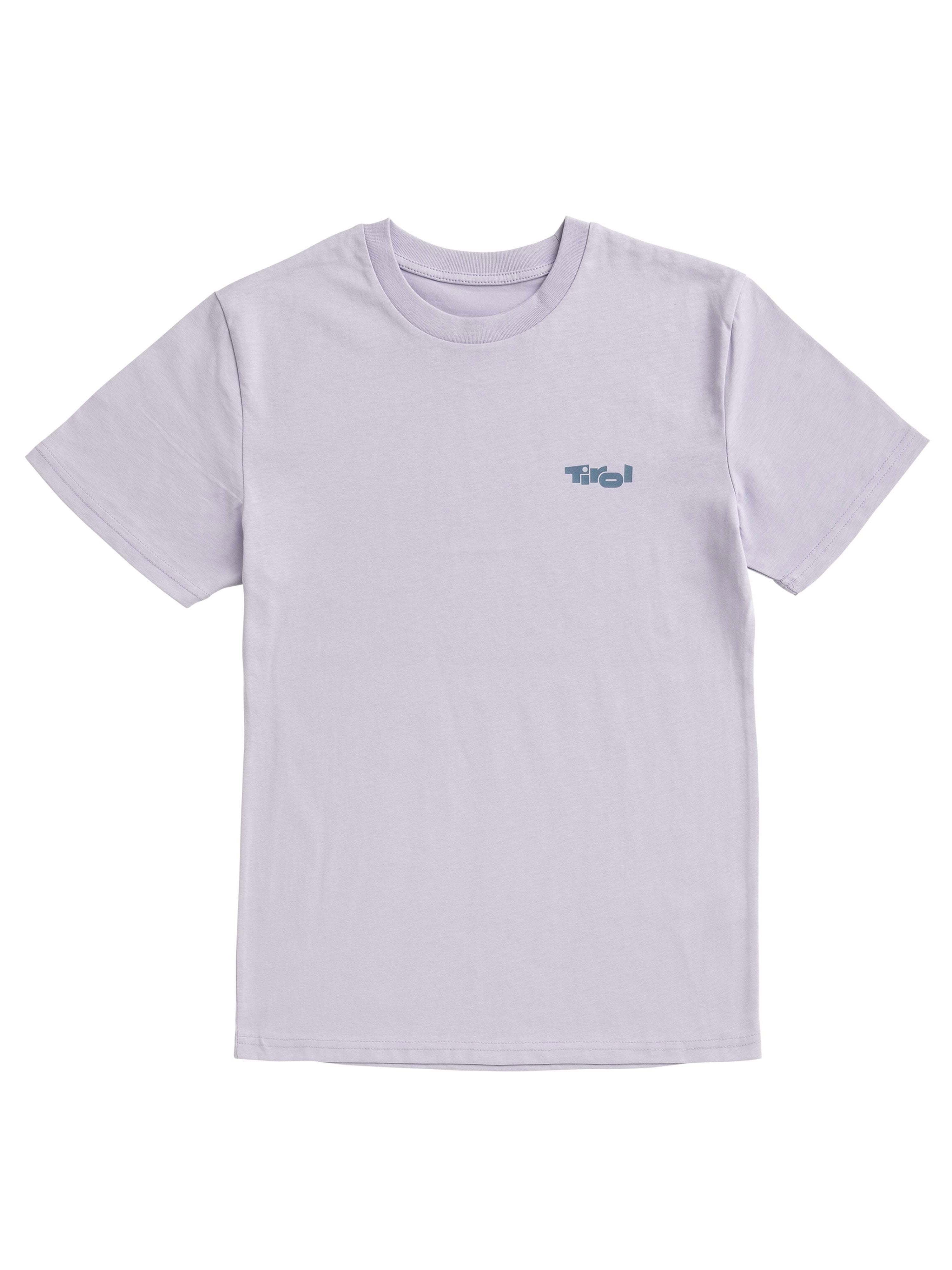 T- Shirt "Strong Connection" in Lavendel mit Tirol- Logo