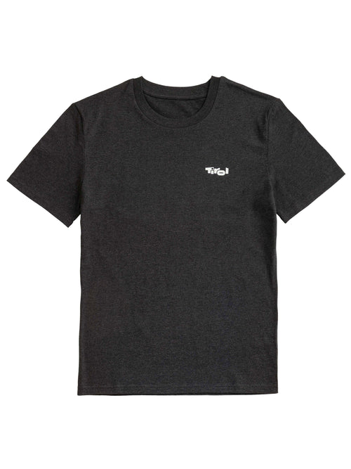 Unisex T-Shirt "Spitzkofl" in Anthrazit mit Tirol Logo 