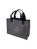 Damen Tote-Bag "Coco" in Grau mit edlem Adler Stick