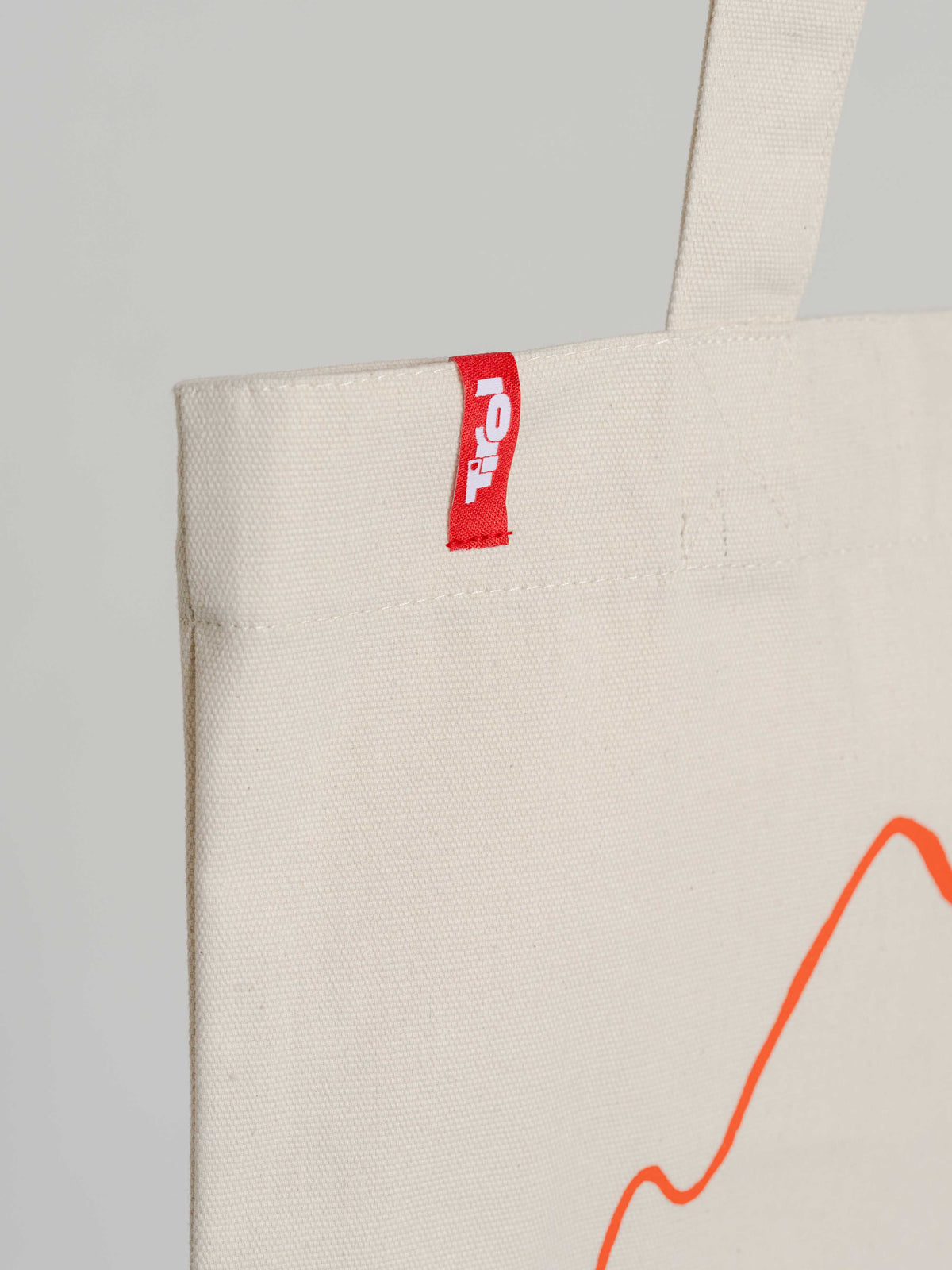 Tote Bag "Pause" in der Farbe Natur mit Tirol Logo