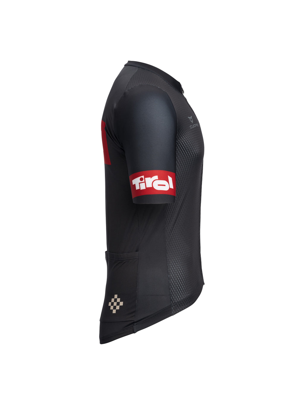 Radtrikot "Kühtai" mit atmungsaktiven, elastischen Materialien im Brust- und Rückenbereich