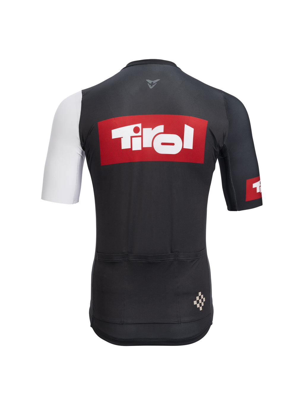 Radtrikot "Kühtai" im neuen Tirol-Design und drei Rückentaschen für ausreichend Stauraum