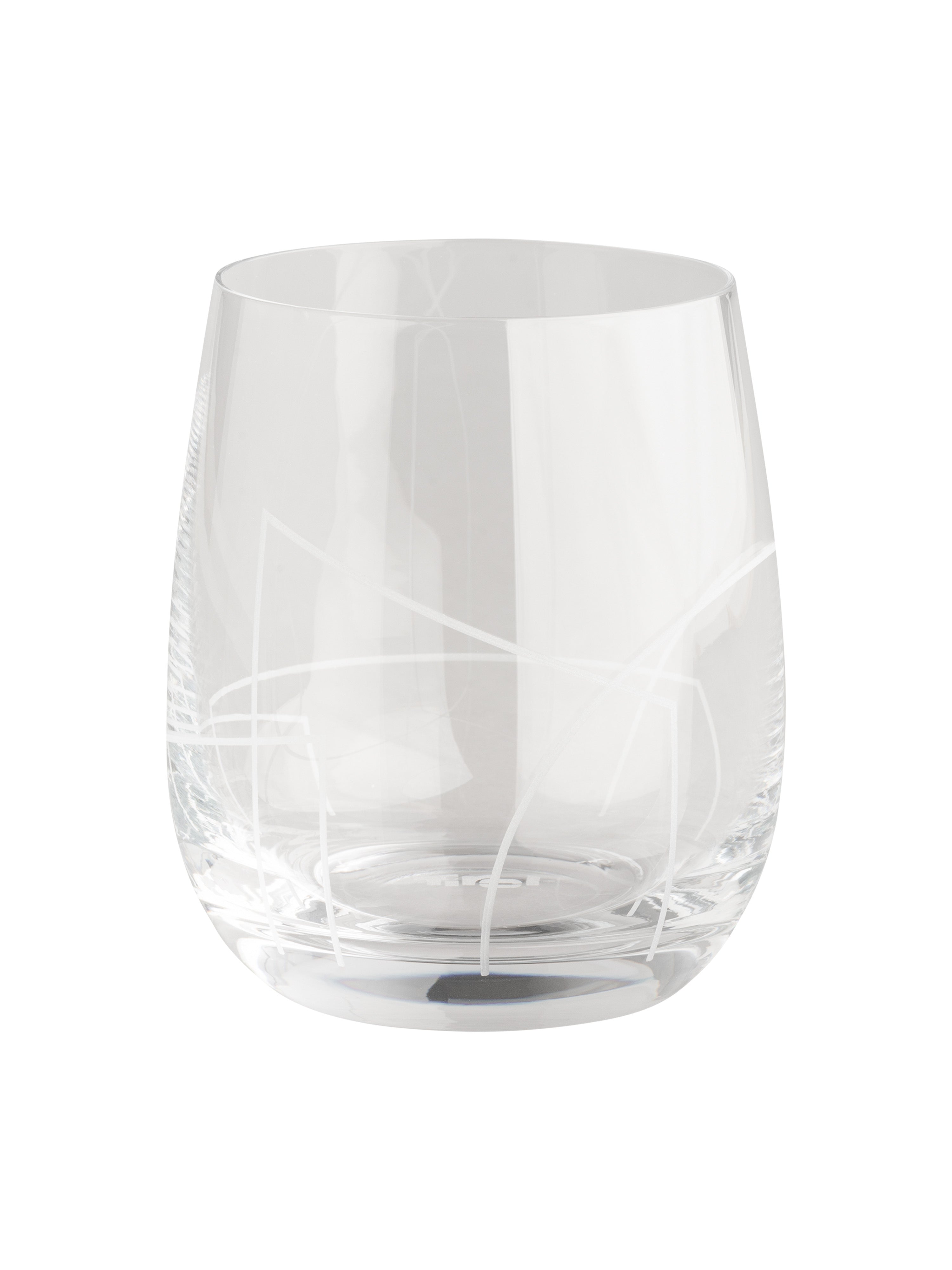 Kisslinger Glas "2er-Set" Groß mit abstrakter Tirol Logo Gravur