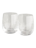 Kisslinger Glas "2er-Set" Klein mit abstrakter Tirol Logo Gravur