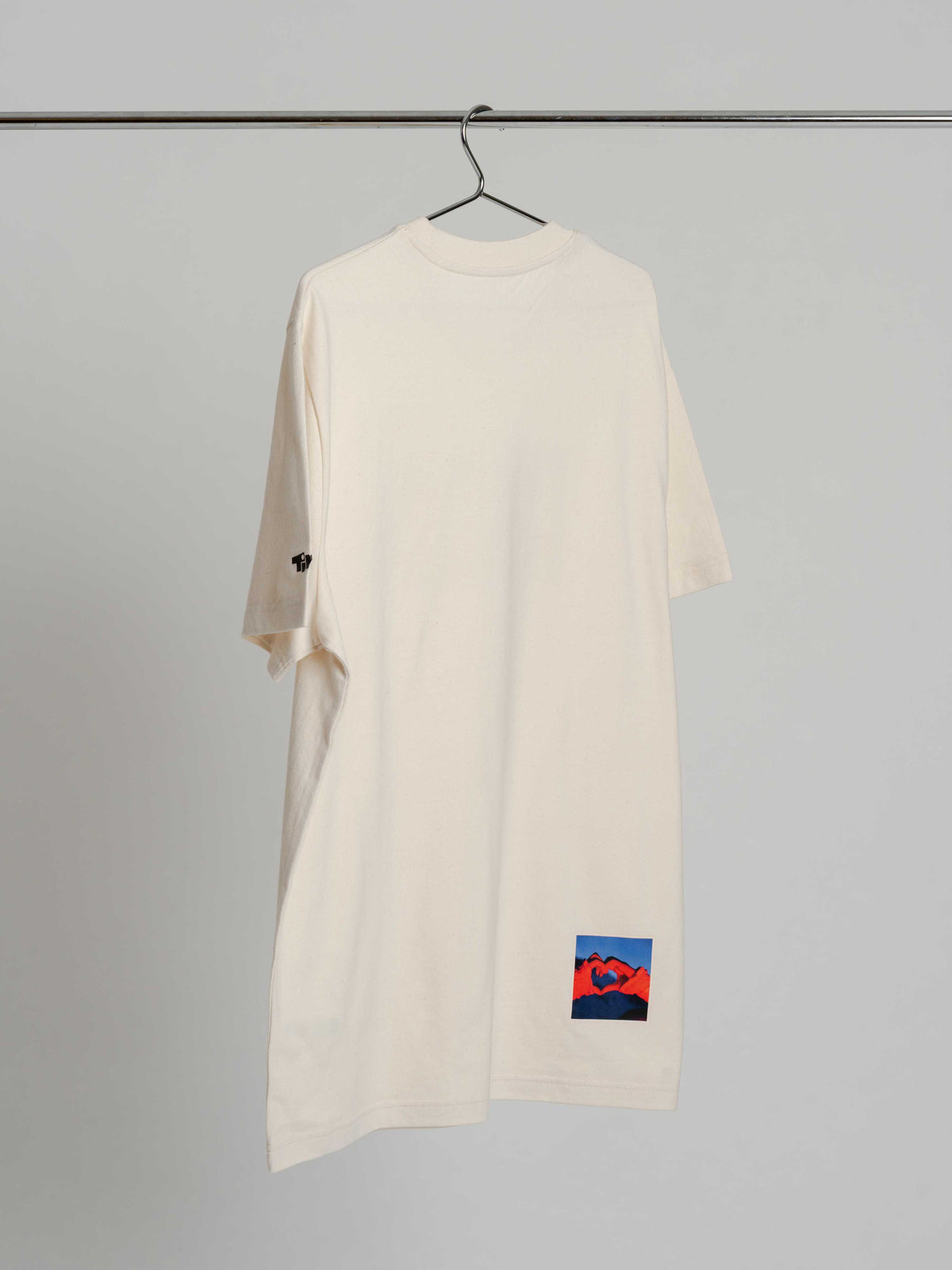 Unisex T-Shirt "Fernerkogel" mit kleinem Foto-Print auf der rechten, unteren Hinterseite