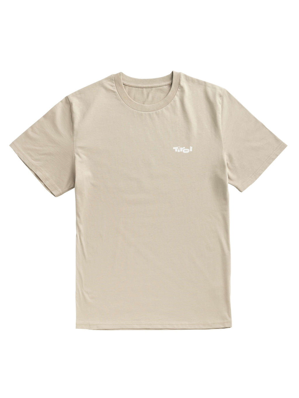 Unisex T-Shirt "Kinigat" mit weißem Tirol Logo auf der linken Brust