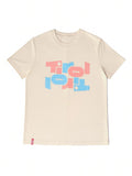 Unisex T-Shirt Tirol "Logo horizontal" in Beige