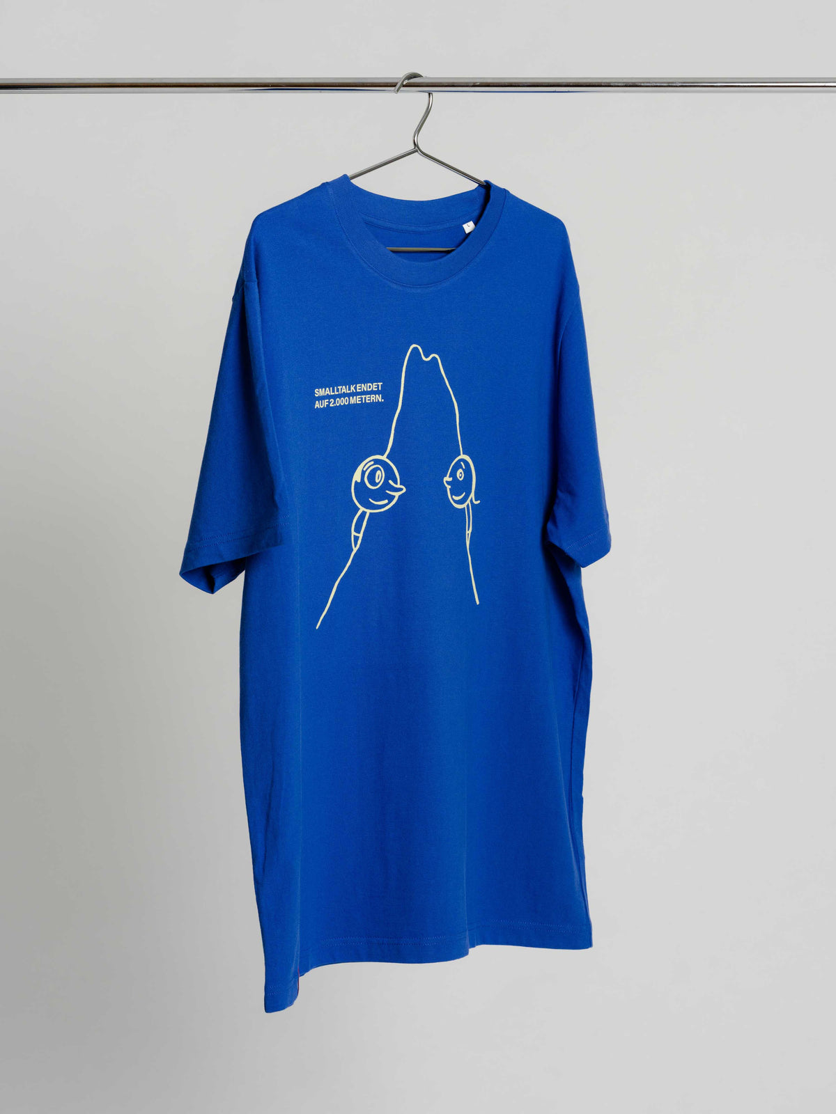 Unisex T-Shirt "Smalltalk" in Marineblau