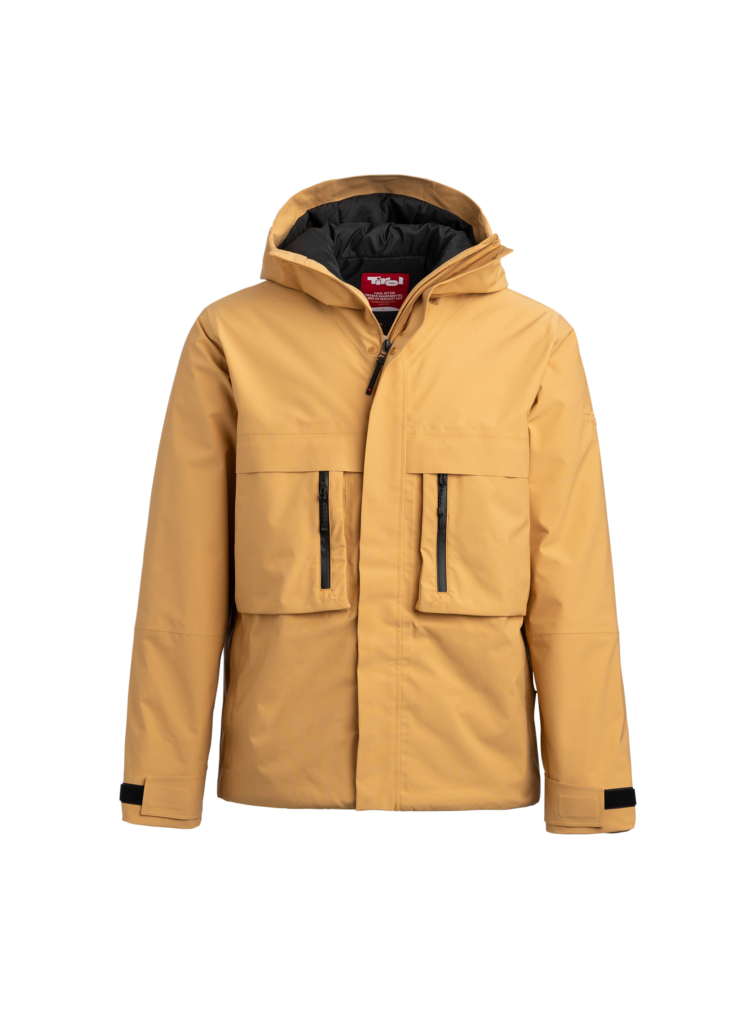 Unisex Winterjacke "Toni" in Zimt