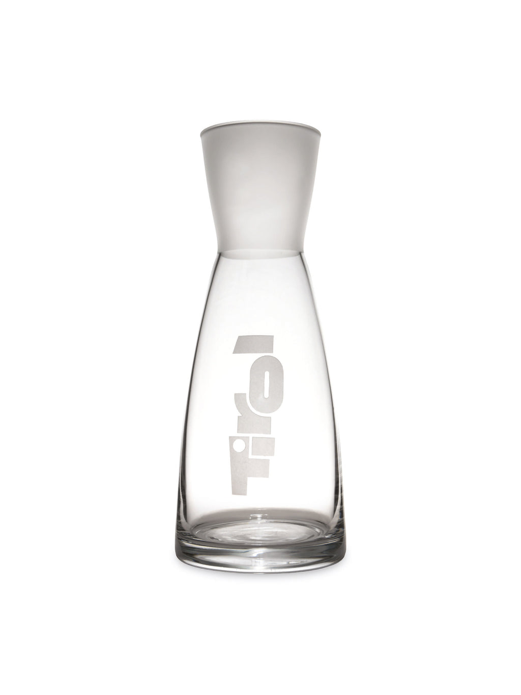 Wasserkaraffe "Trins" mit sandgestrahltem Tirol Logo