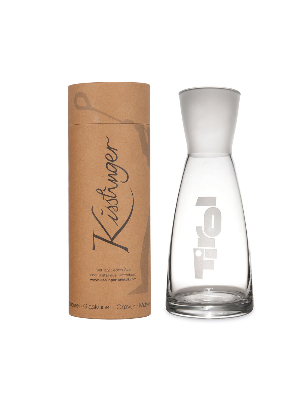 Wasserkaraffe "Trins" mit hochwertiger Kartonbox