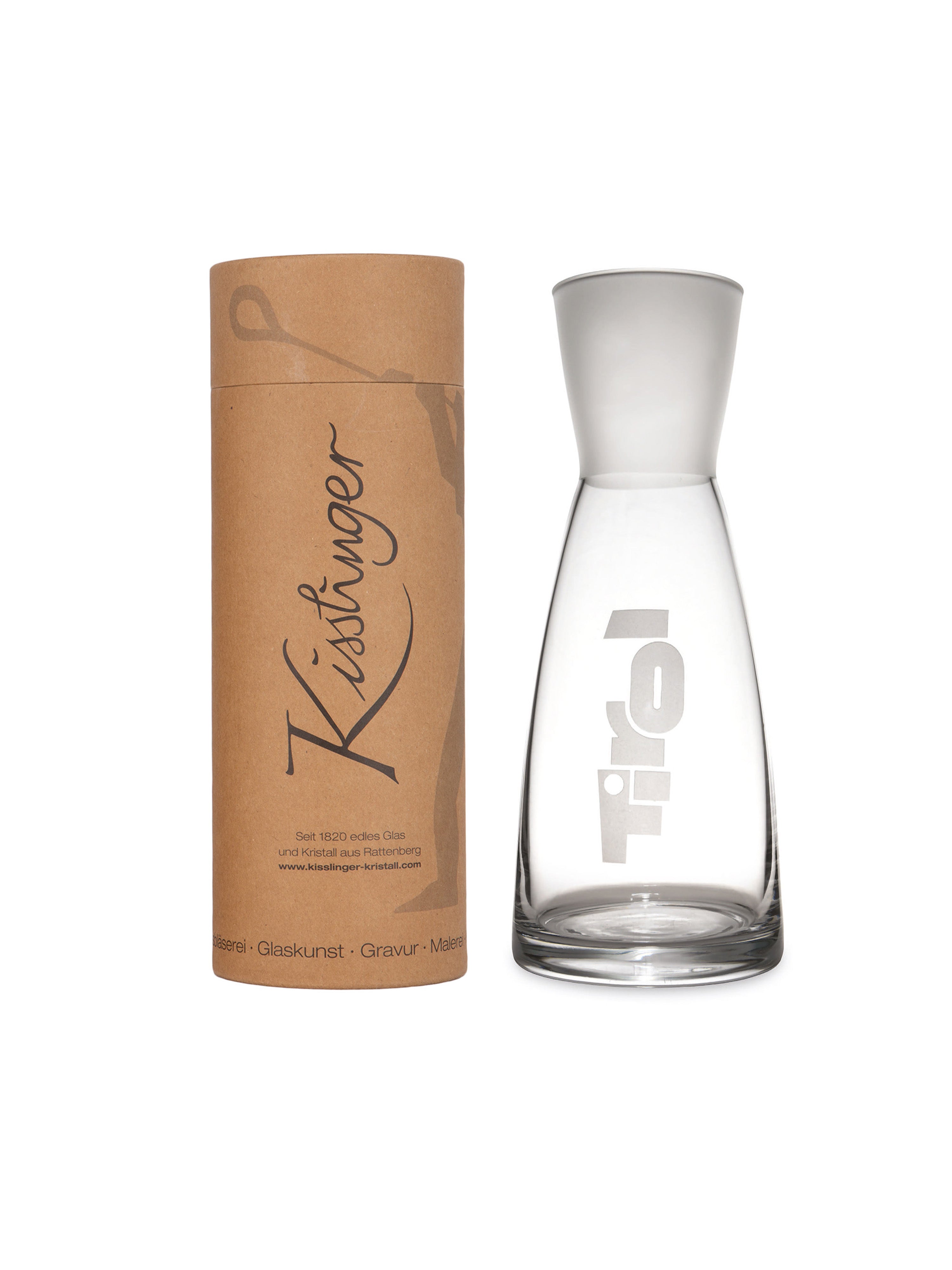 Wasserkaraffe "Trins" mit hochwertiger Kartonbox